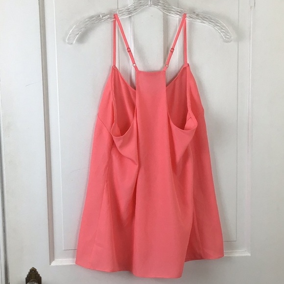 J. Crew Coral racerback blouse tank style 58877 size 6 - Picture 3 of 5